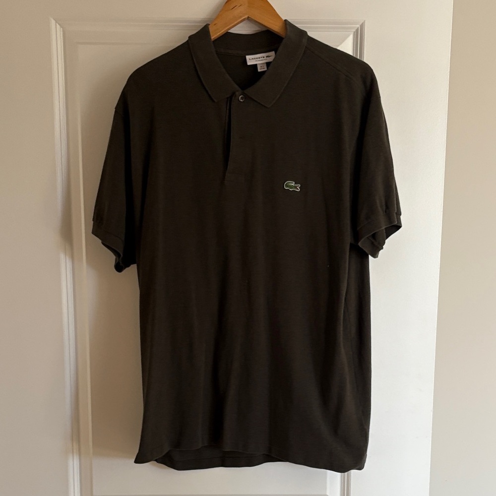 Lacoste Men's Dark Brown Polo Shirt